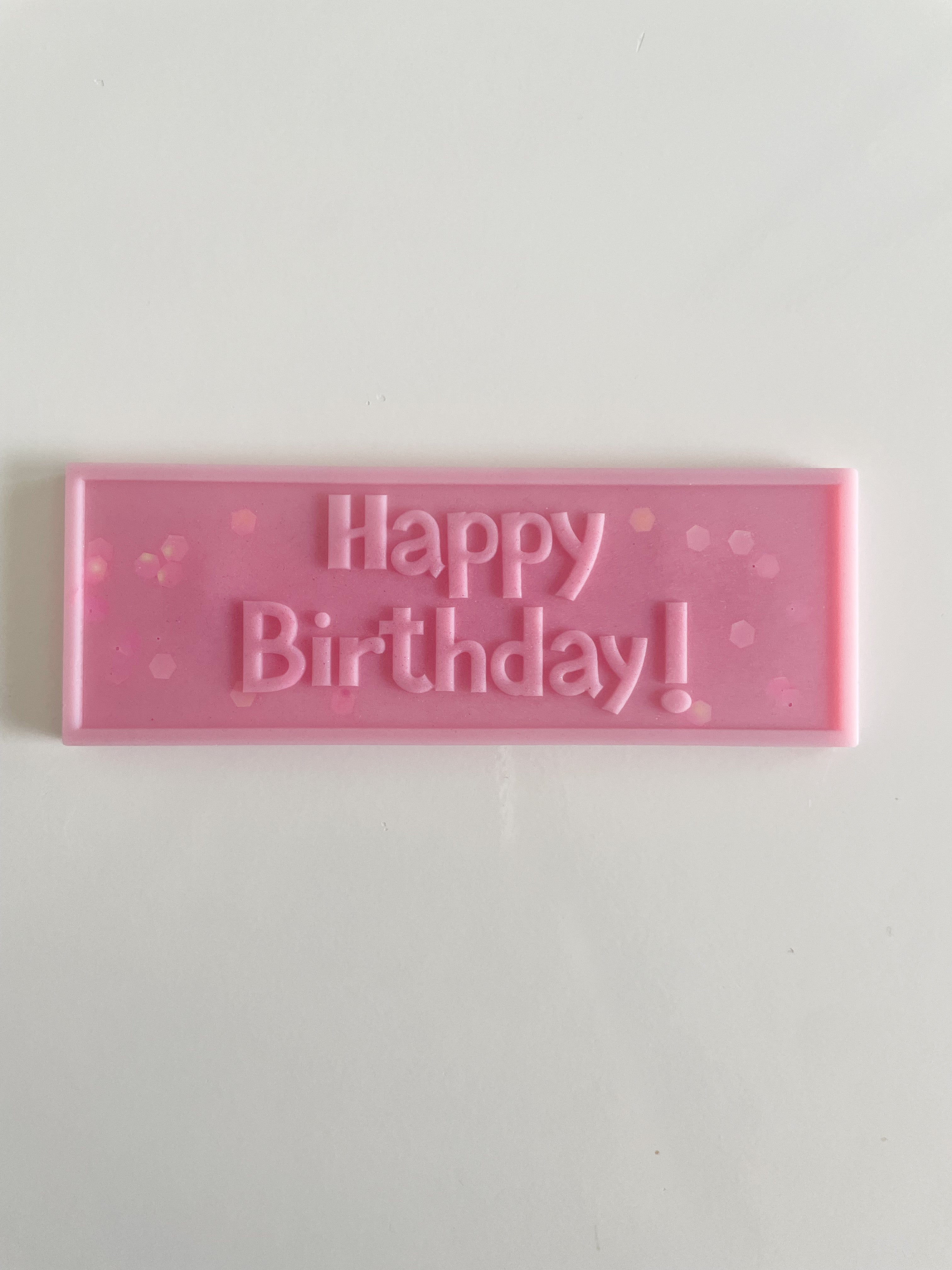 “Happy Birthday” Snap Bar